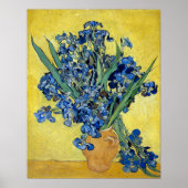 Vincent van Gogh Irises Poster (Voorkant)