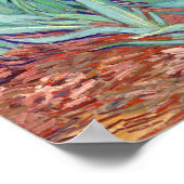 Vincent van Gogh Irises Poster (Hoek)