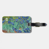 Vincent Van Gogh - Irises - QR-code Bagagelabel (Achterkant horizontaal)