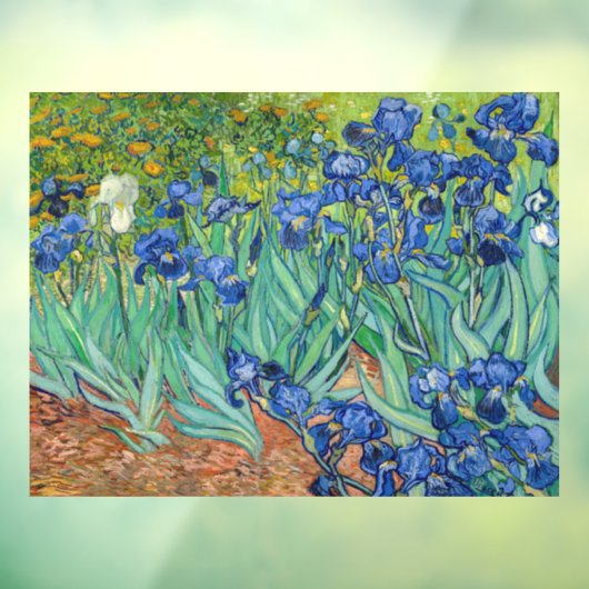 Vincent Van Gogh - Irises Raamsticker (Vel 3)
