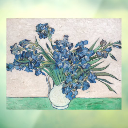 Vincent van Gogh - Irises Raamsticker (Vel 3)