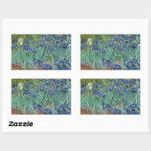 Vincent van Gogh - Irises Rechthoekige Sticker (Vel)