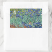 Vincent van Gogh - Irises Rechthoekige Sticker (Tas)
