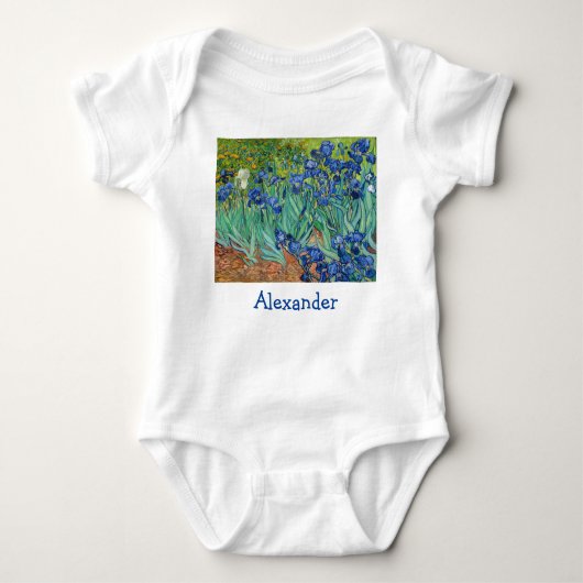 Vincent Van Gogh - Irises Romper (Voorkant)