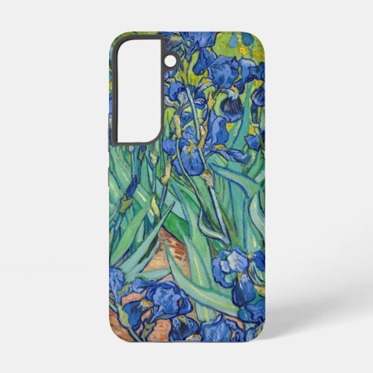 Vincent Van Gogh - Irises Samsung Galaxy Hoesje (Achterkant)