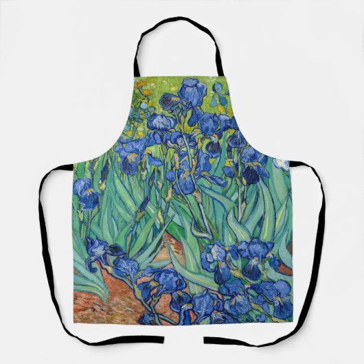 Vincent Van Gogh - Irises Schort (Voorkant)