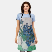 Vincent van Gogh - Irises Schort (Gedragen)