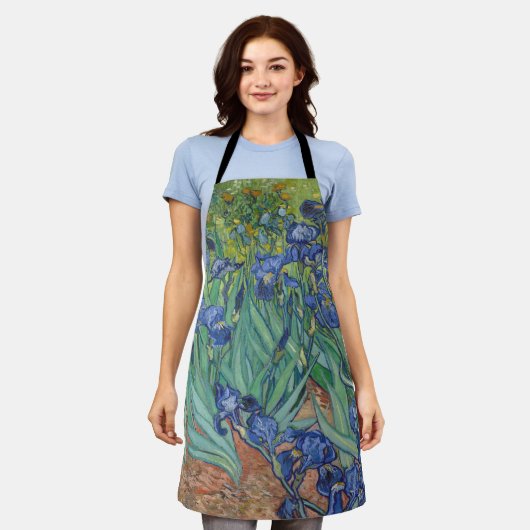 Vincent Van Gogh - Irises Schort (Gedragen)