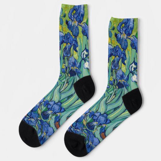 Vincent Van Gogh - Irises Sokken (Links)