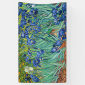 Vincent Van Gogh - Irises Spandoek (Verticaal)