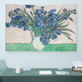 Vincent van Gogh - Irises Spandoek (Beurs)