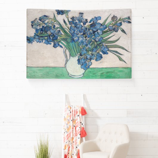 Vincent van Gogh - Irises Spandoek (Insitu)