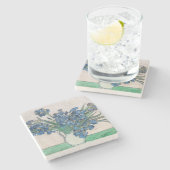 Vincent van Gogh - Irises Stenen Onderzetter (Zijkant)