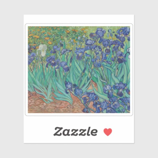 Vincent van Gogh - Irises Sticker (Vel)