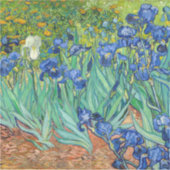 Vincent Van Gogh - Irises Sticker (Voorkant)