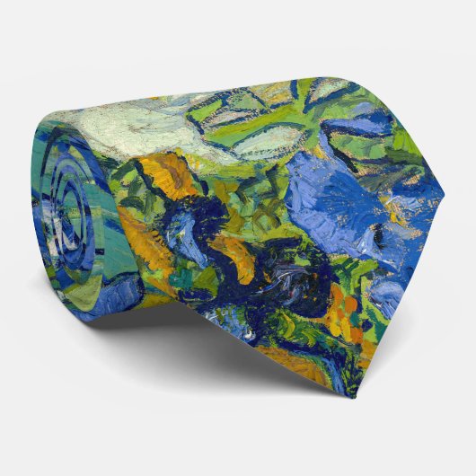 Vincent Van Gogh - Irises Stropdas (Opgerold)