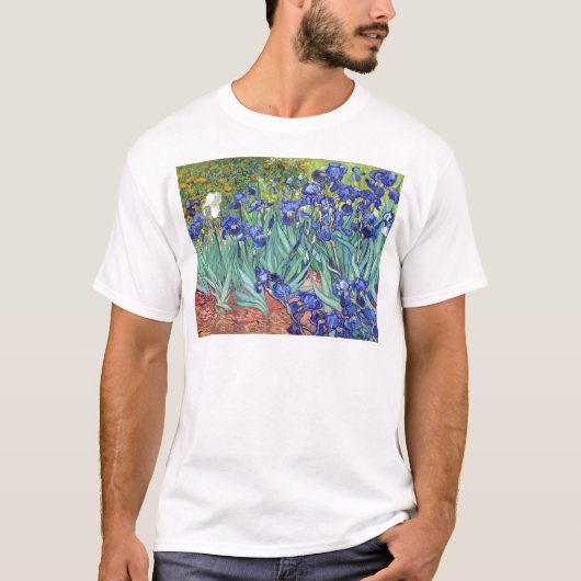 Vincent van Gogh Irises T-shirt (Voorkant)