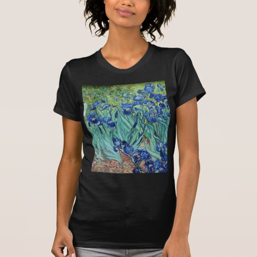 Vincent van Gogh Irises T-shirt (Voorkant)