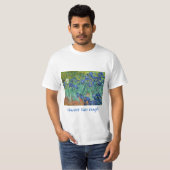 Vincent Van Gogh - Irises T-shirt (Voorkant volledig)