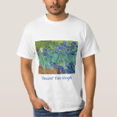 Vincent Van Gogh - Irises T-shirt (Voorkant)