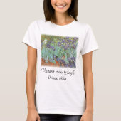 Vincent van Gogh - Irises T-shirt (Voorkant)