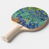 Vincent Van Gogh - Irises Tafeltennisbatje (Voorkant Gekanteld)