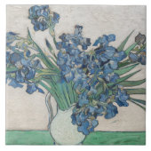 Vincent van Gogh - Irises Tegeltje (Voorkant)