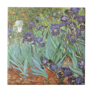 Vincent van Gogh - Irises Tegeltje