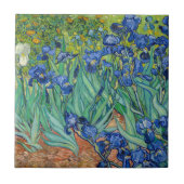 Vincent Van Gogh - Irises Tegeltje (Voorkant)