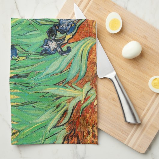 Vincent van Gogh, Irises Theedoek (Quarter Fold)