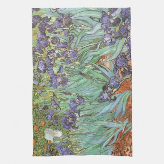 Vincent van Gogh - Irises Theedoek (Verticaal)