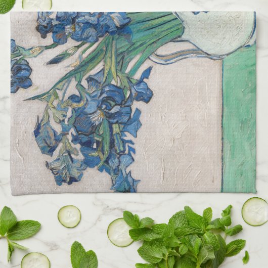 Vincent van Gogh - Irises Theedoek (Gevouwen)