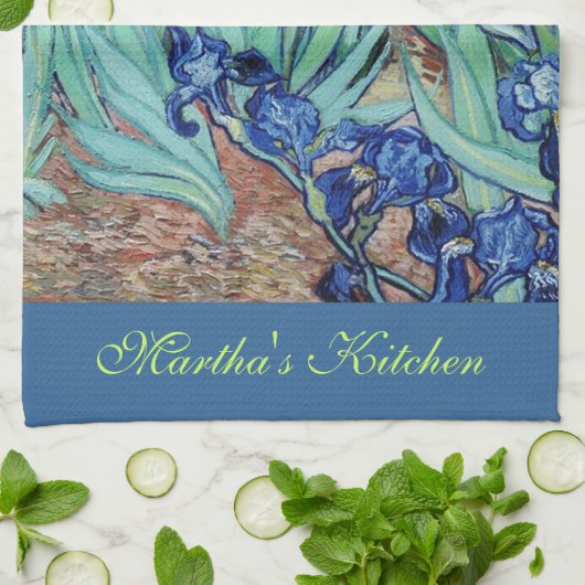 Vincent van Gogh, Irises Theedoek (Gevouwen)