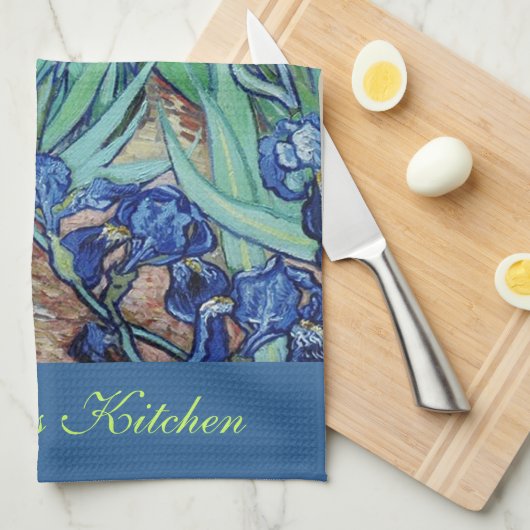 Vincent van Gogh, Irises Theedoek (Quarter Fold)