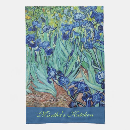 Vincent van Gogh, Irises Theedoek (Verticaal)