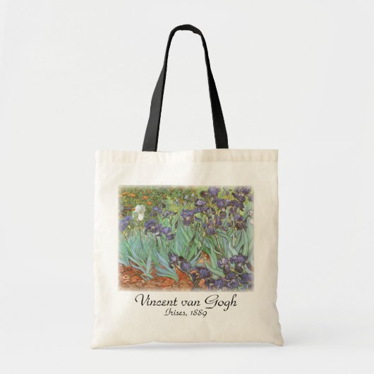 Vincent van Gogh - Irises Tote Bag (Voorkant)