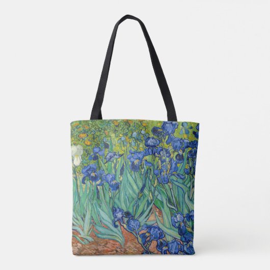 Vincent Van Gogh - Irises Tote Bag (Achterkant)