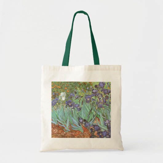 Vincent van Gogh - Irises Tote Bag (Voorkant)