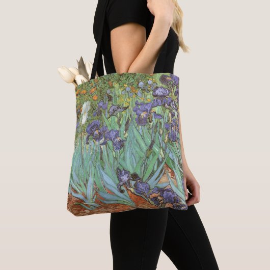 Vincent van Gogh - Irises Tote Bag (Dichtbij)