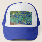 Vincent Van Gogh - Irises Trucker Pet (Voorkant)