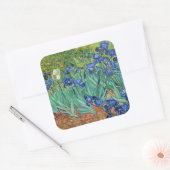 Vincent Van Gogh - Irises Vierkante Sticker (Envelop)