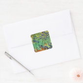 Vincent van Gogh, Irises Vierkante Sticker (Envelop)