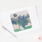 Vincent van Gogh - Irises Vierkante Sticker (Envelop)