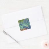 Vincent Van Gogh - Irises Vierkante Sticker (Envelop)