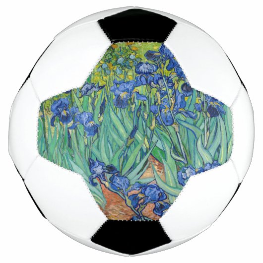 Vincent Van Gogh - Irises Voetbal (Voorkant)