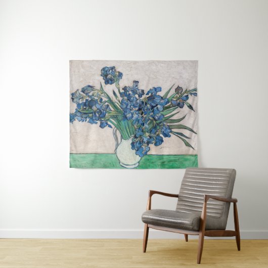 Vincent van Gogh - Irises Wandkleed (In Situ (horizontaal))