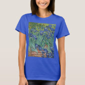 Vincent van Gogh Irises Women's T-Shirt (Voorkant)