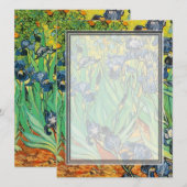 Vincent van Gogh,Irissen (Voorkant / Achterkant)