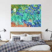 VINCENT VAN GOGH - Irissen 1889 Canvas Afdruk (Insitu (Slaapkamer))