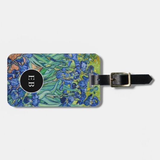 Vincent Van Gogh - Irissen Bagagelabel (Voorkant horizontaal)